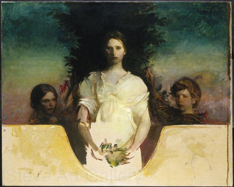 Abbott Handerson Thayer My Children Spain oil painting art